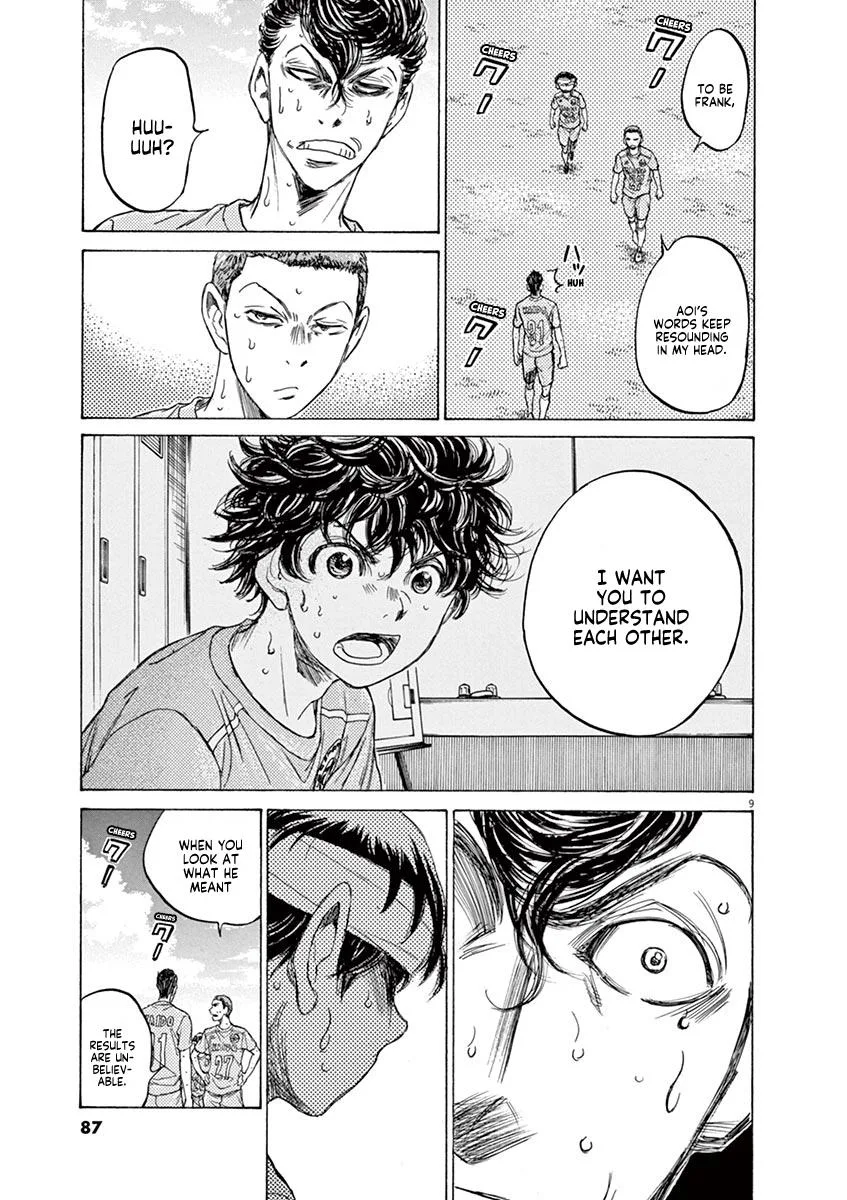 Ao Ashi Chapter 109 – Page 9