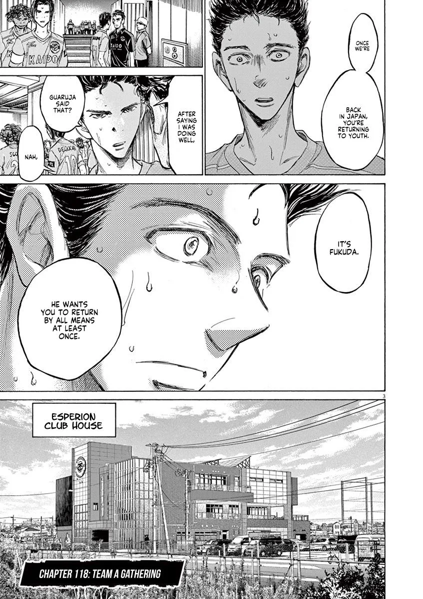 Ao Ashi Chapter 118 – Page 3