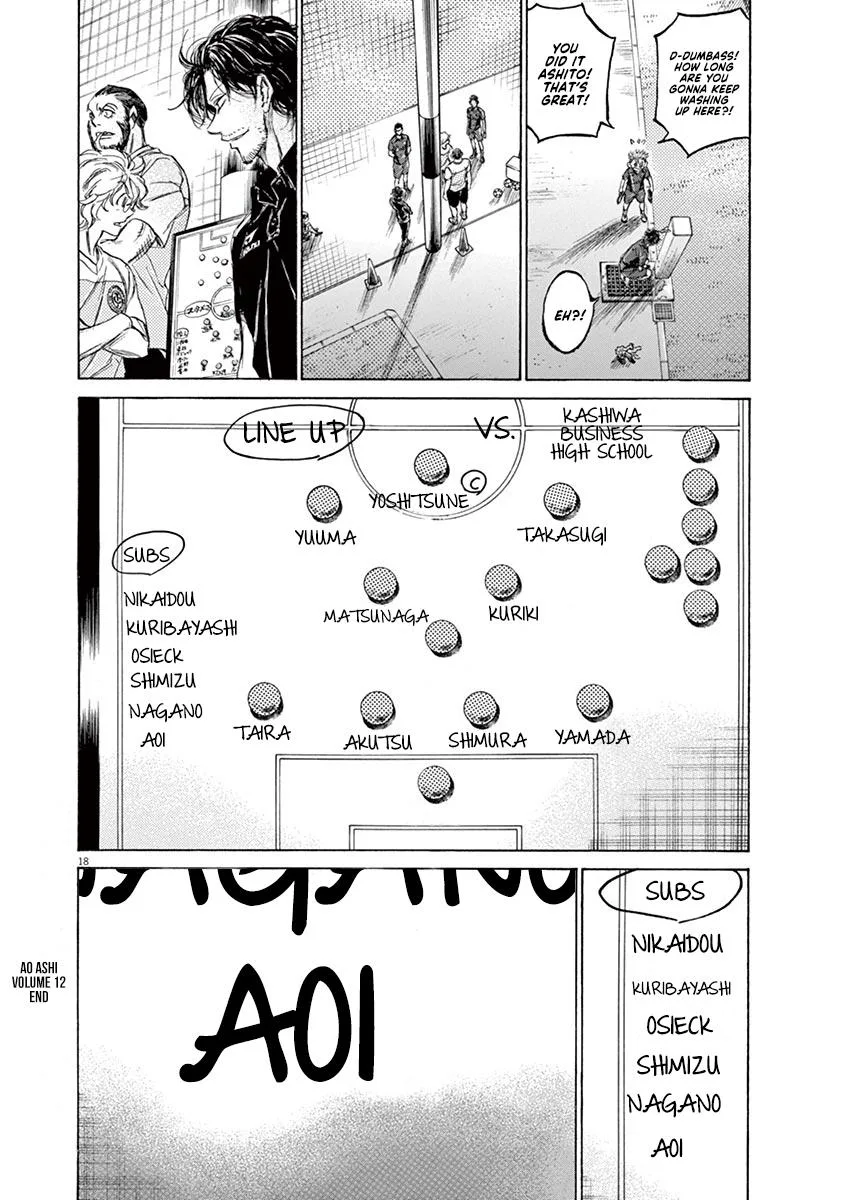 Ao Ashi Chapter 125 – Page 18