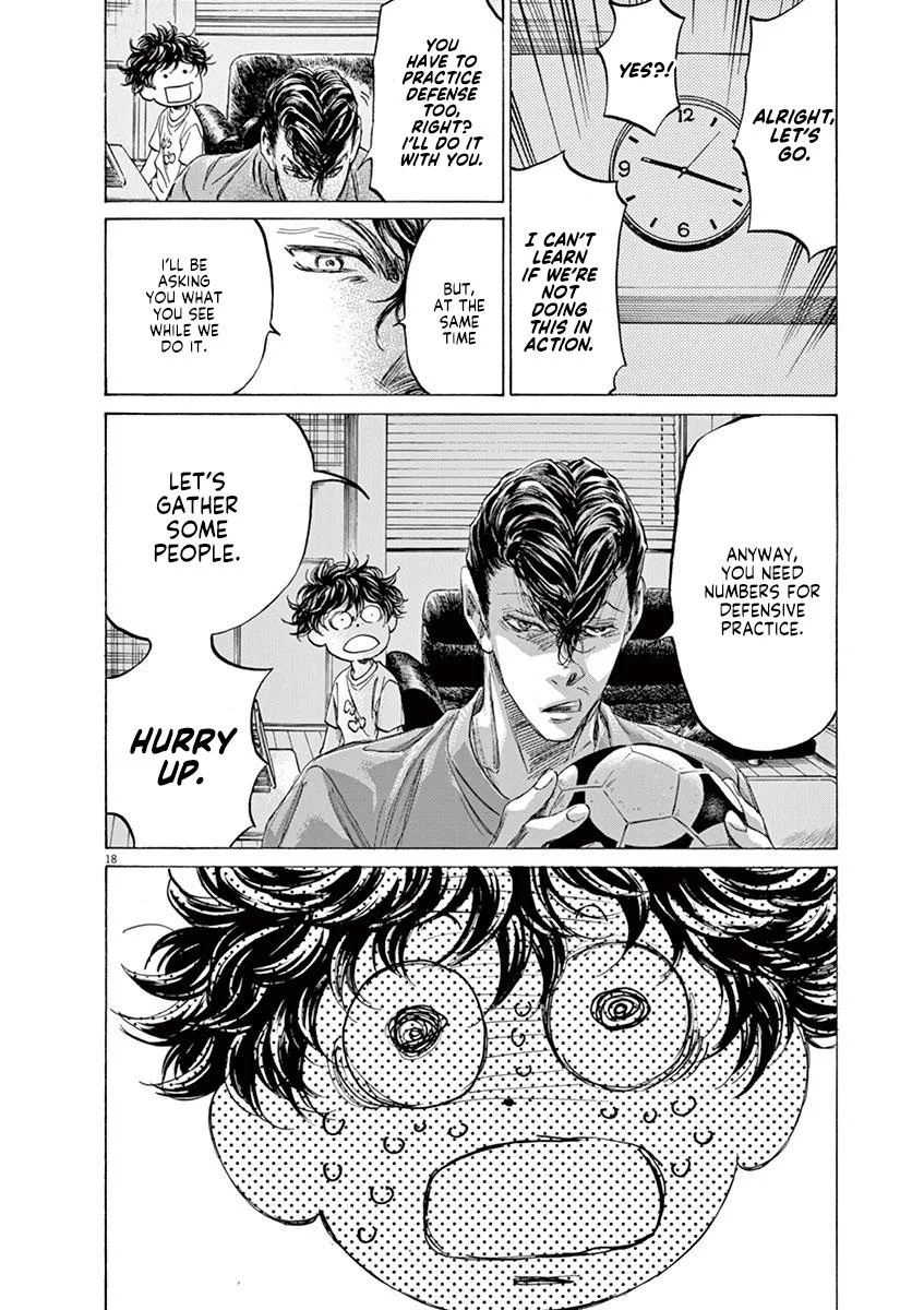 Ao Ashi Chapter 140 – Page 18