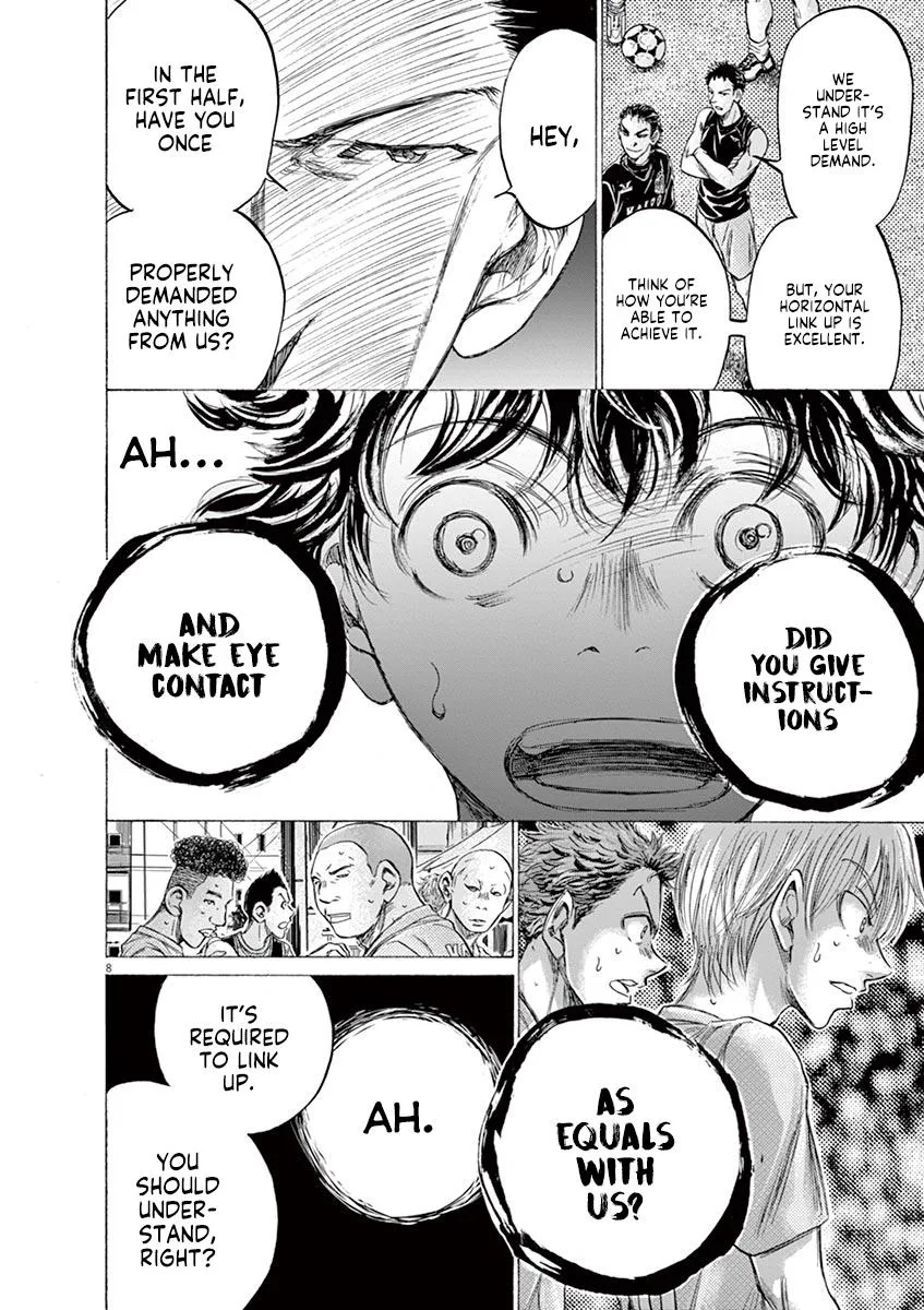 Ao Ashi Chapter 160 – Page 8
