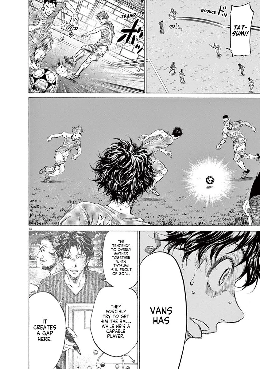 Ao Ashi Chapter 162 – Page 14