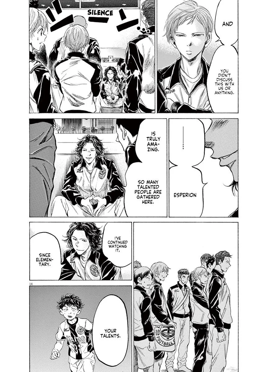 Ao Ashi Chapter 175 – Page 14