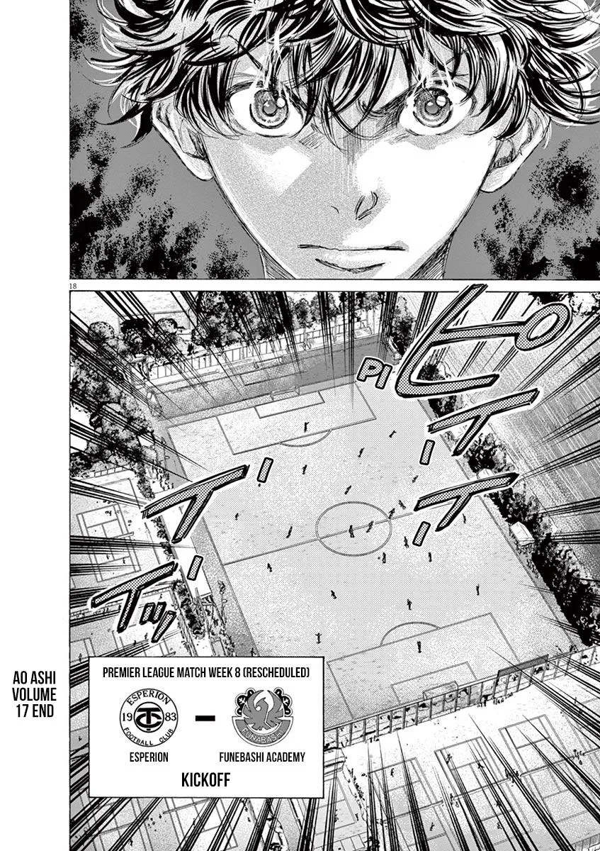 Ao Ashi Chapter 179 – Page 18