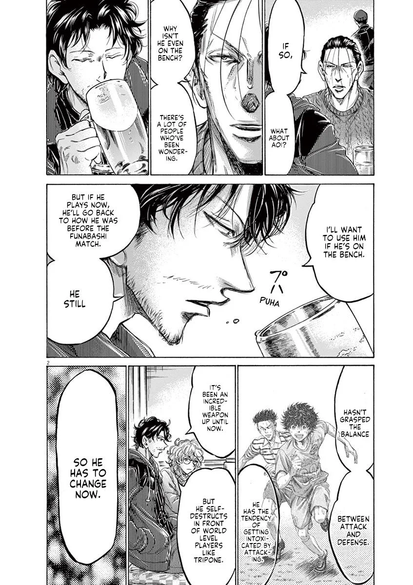 Ao Ashi Chapter 214 – Page 3