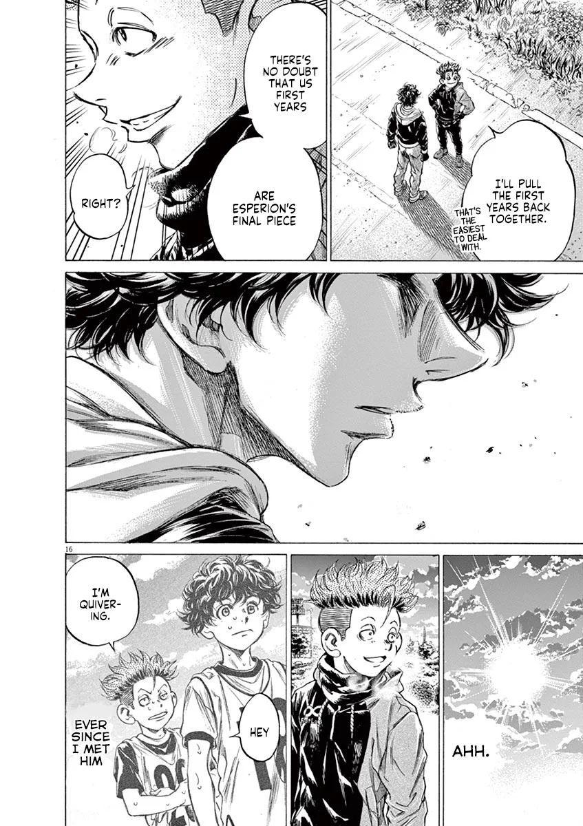 Ao Ashi Chapter 219 – Page 16