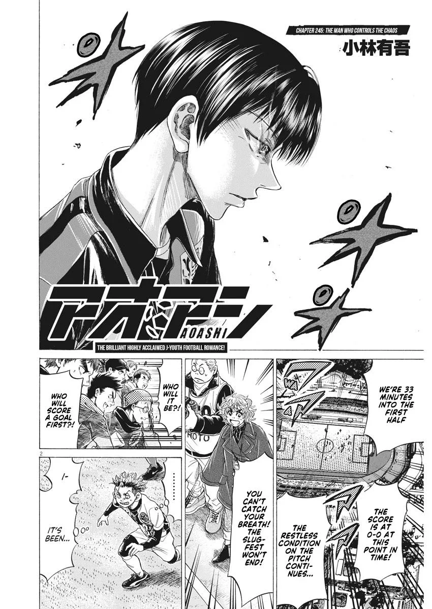 Ao Ashi Chapter 245 – Page 2