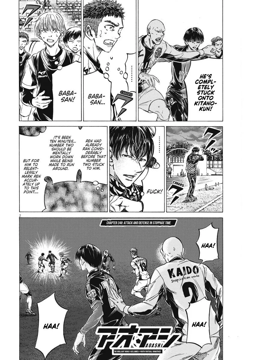 Ao Ashi Chapter 248 – Page 2