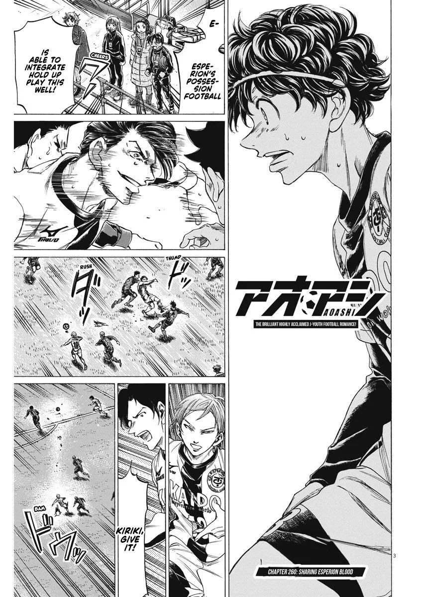 Ao Ashi Chapter 260 – Page 3
