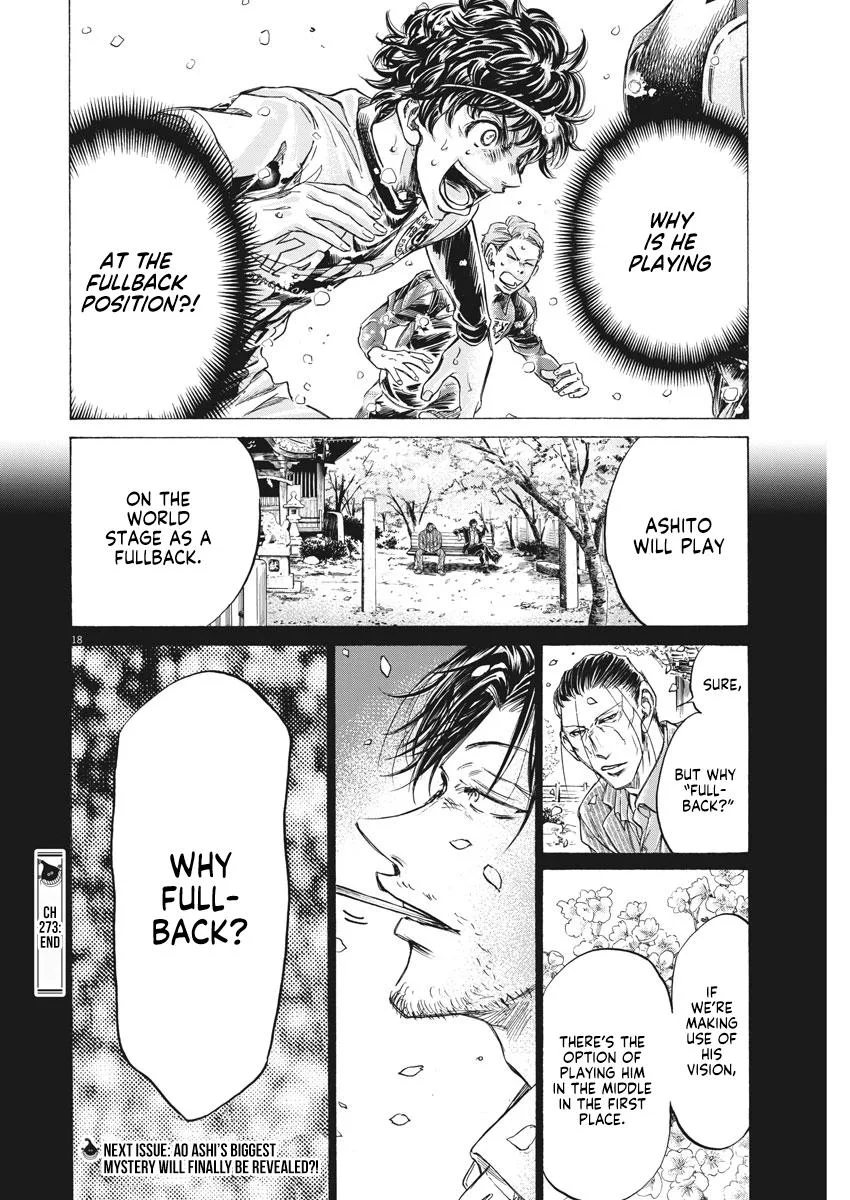 Ao Ashi Chapter 273 – Page 18