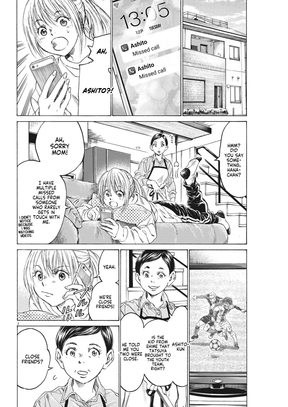 Ao Ashi Chapter 282 – Page 4