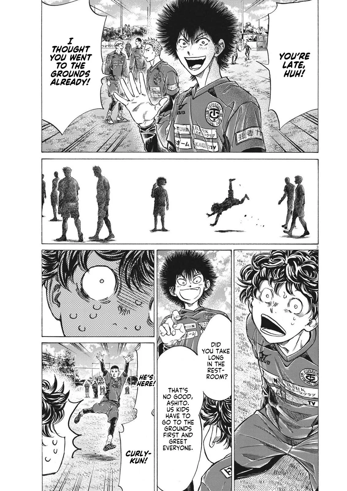 Ao Ashi Chapter 284 – Page 3