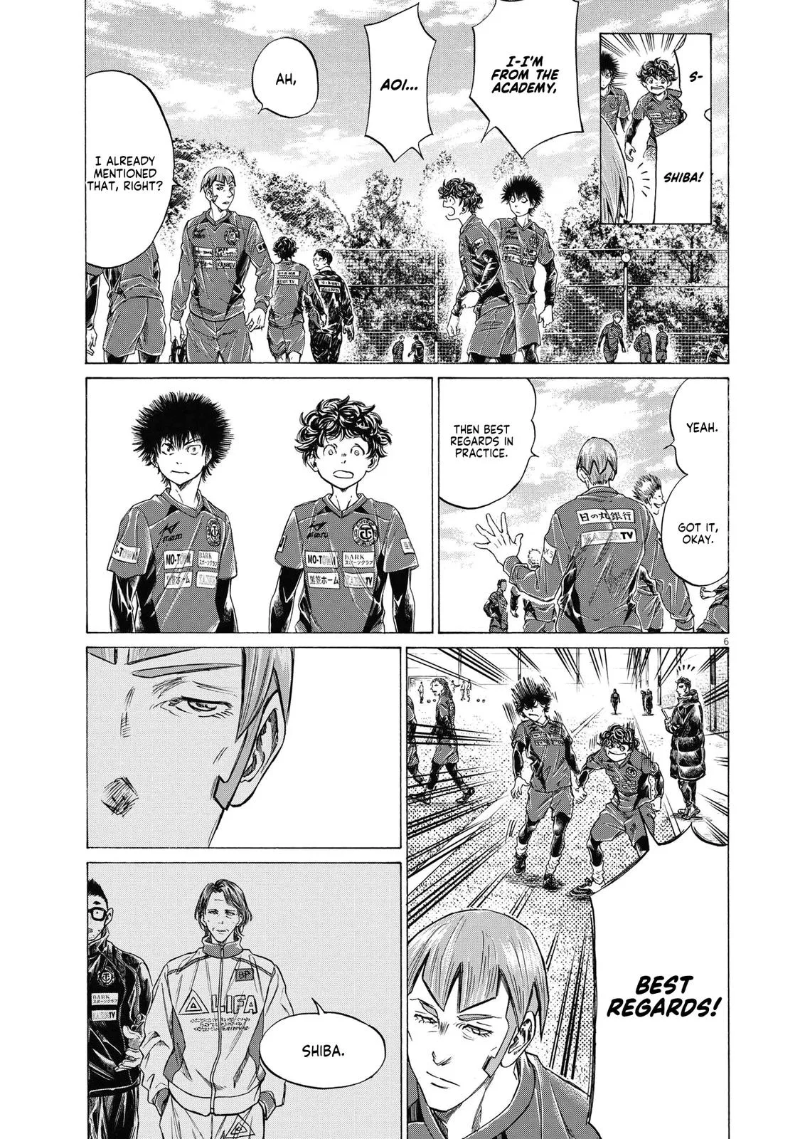 Ao Ashi Chapter 285 – Page 7