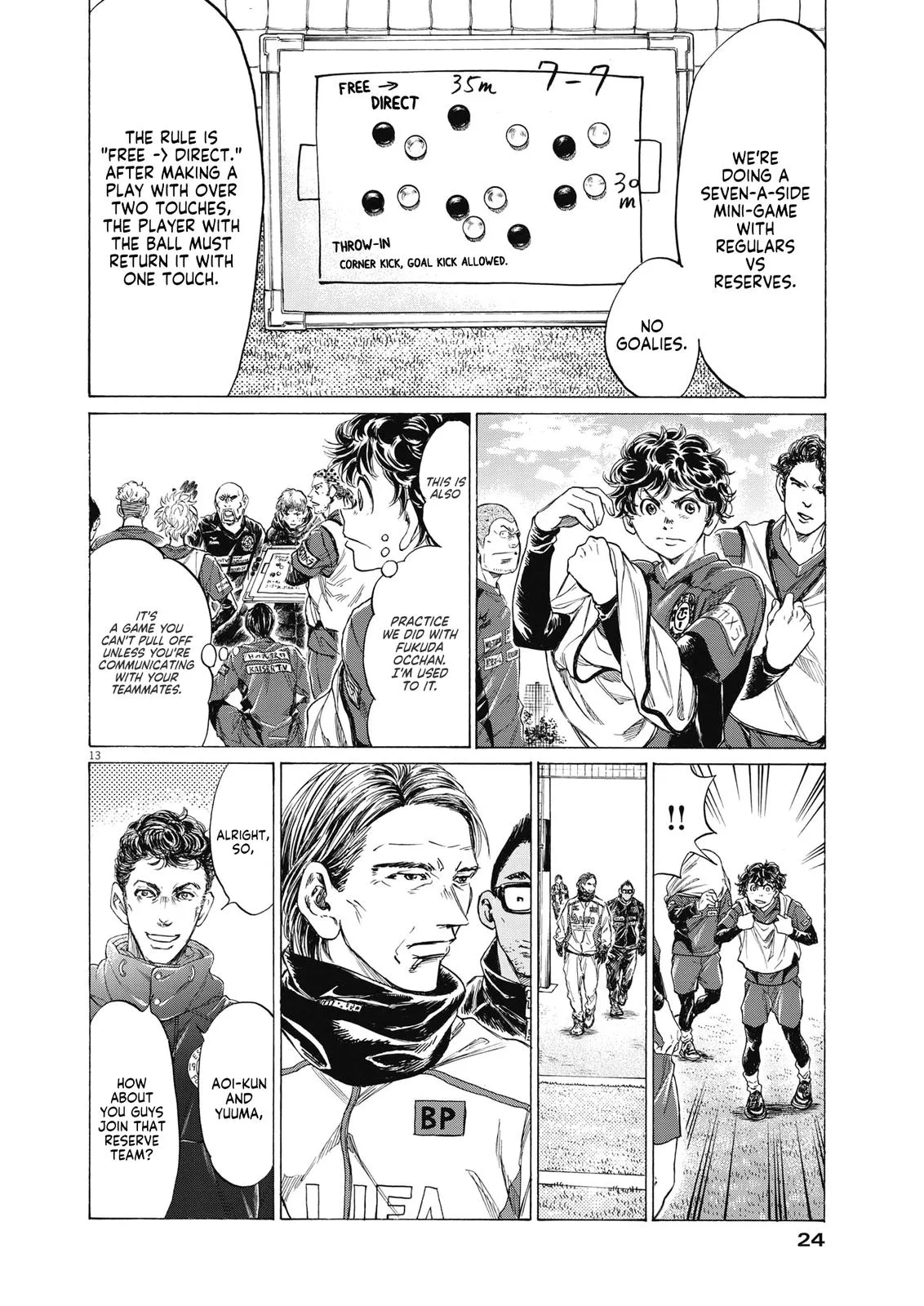 Ao Ashi Chapter 285 – Page 14