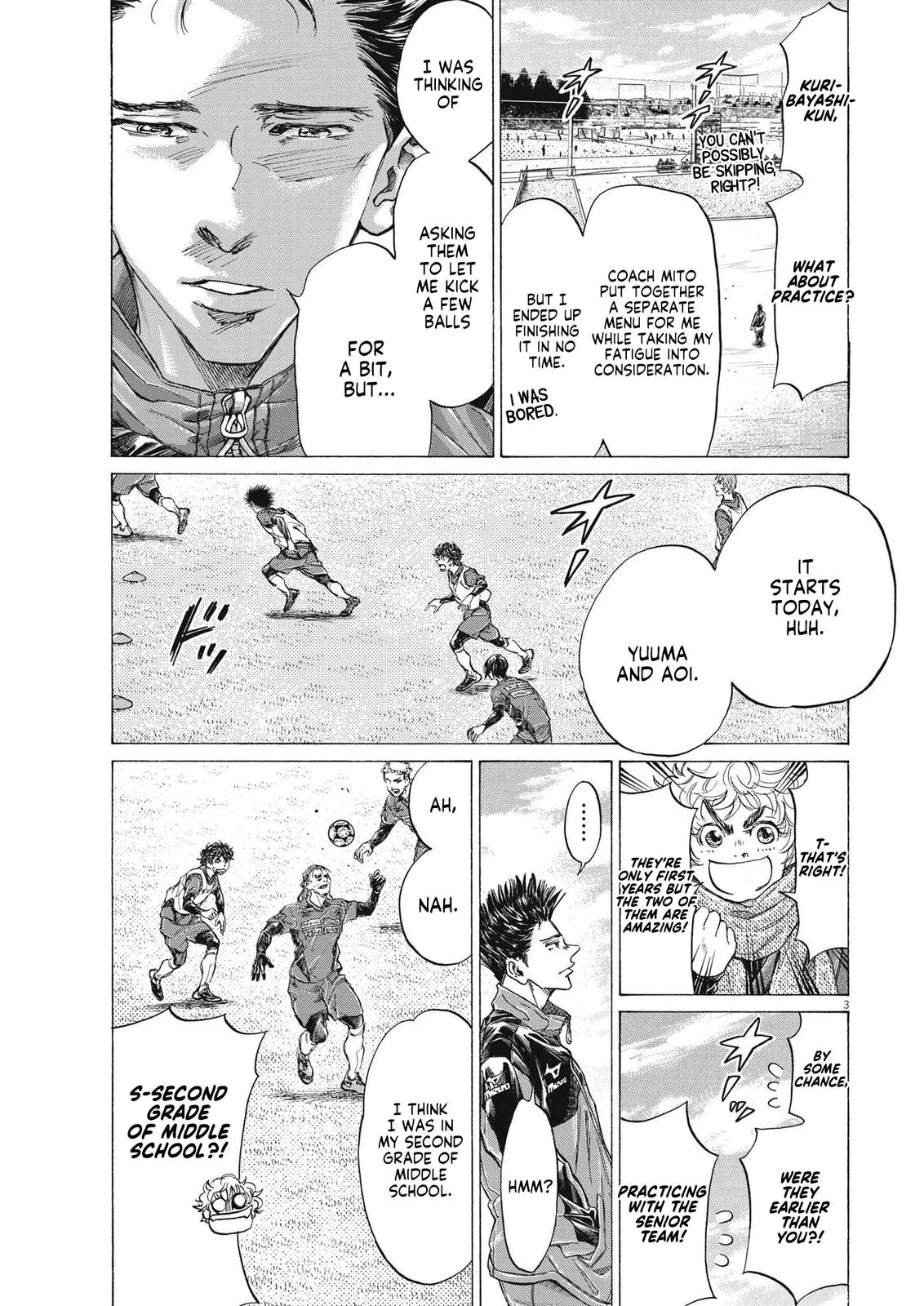 Ao Ashi Chapter 286 – Page 4