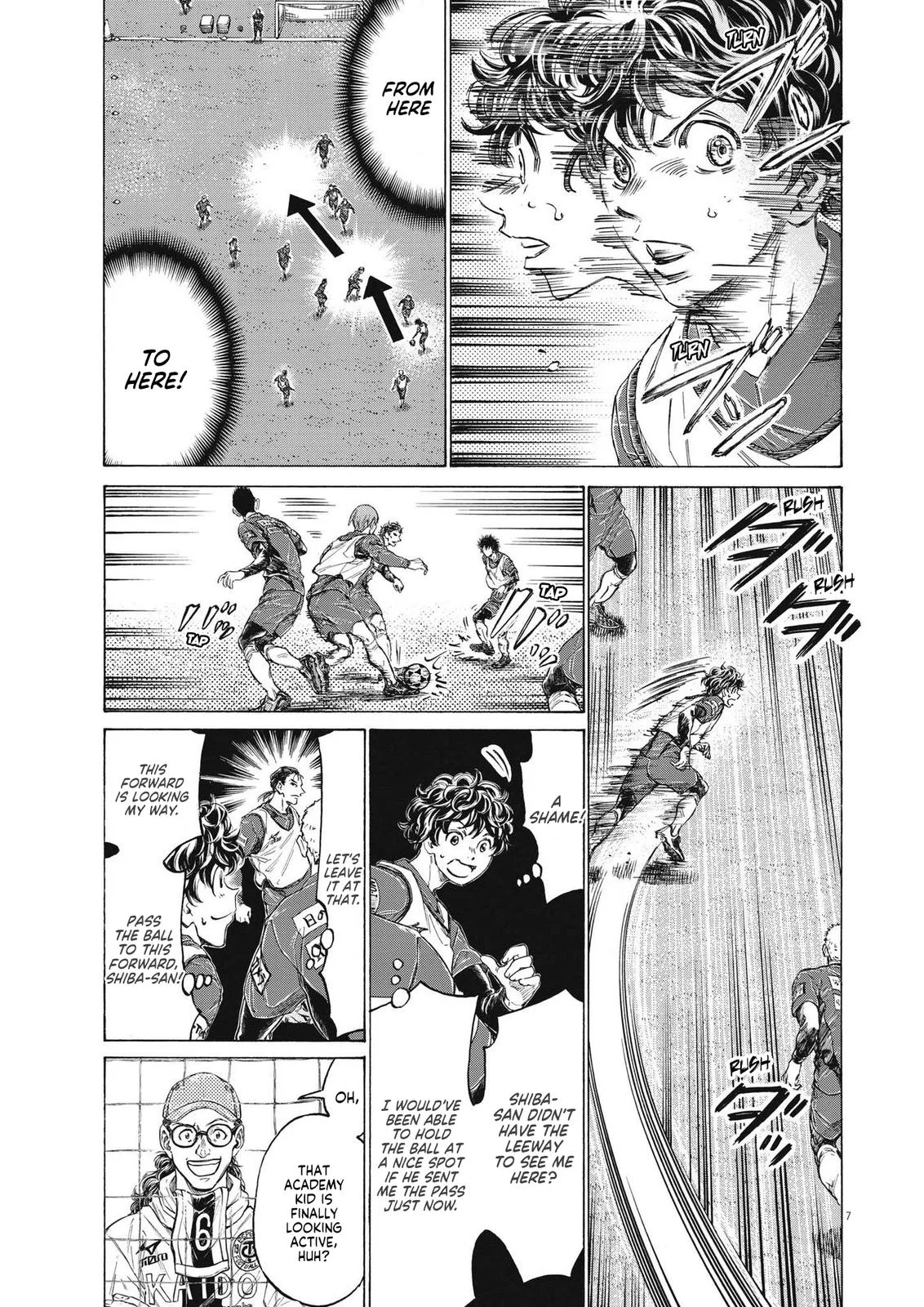 Ao Ashi Chapter 287 – Page 8