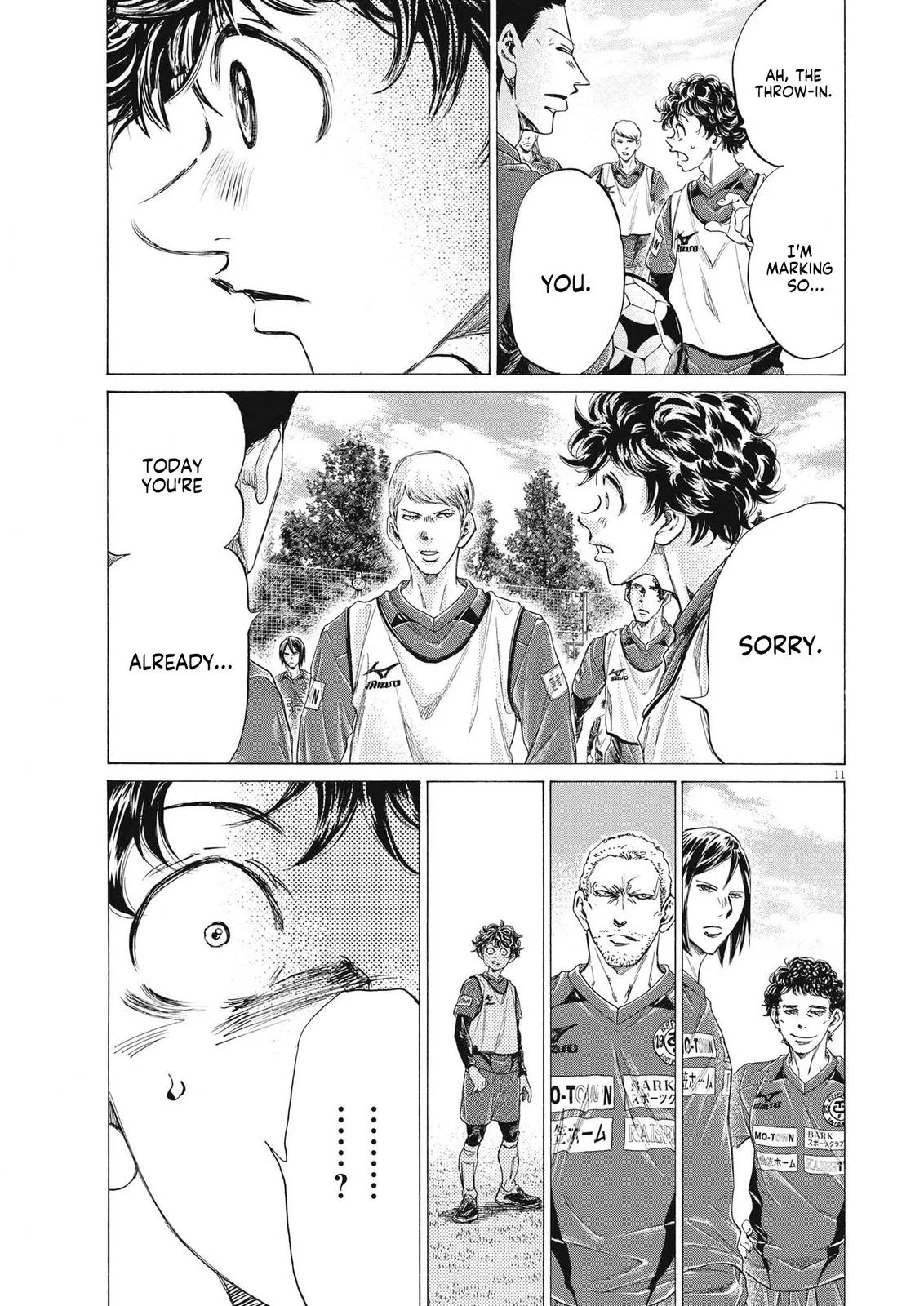 Ao Ashi Chapter 287 – Page 12