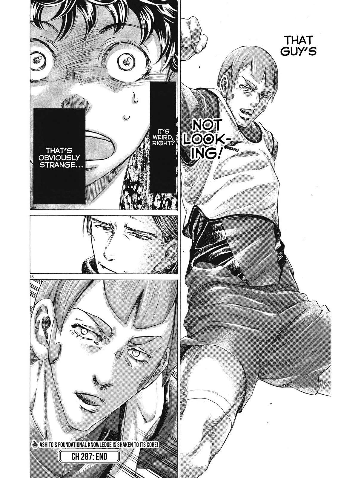 Ao Ashi Chapter 287 – Page 19