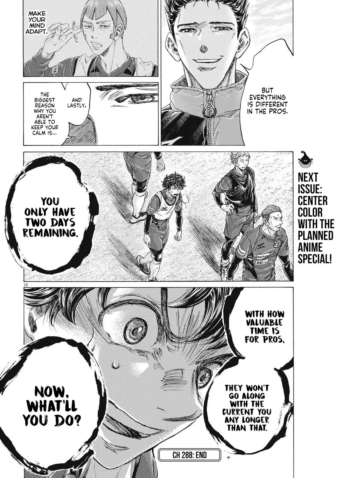 Ao Ashi Chapter 288 – Page 19