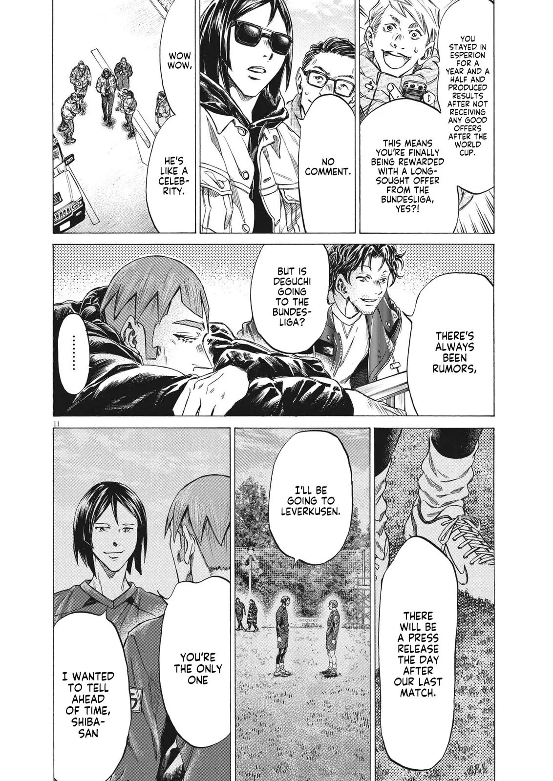 Ao Ashi Chapter 289 – Page 11