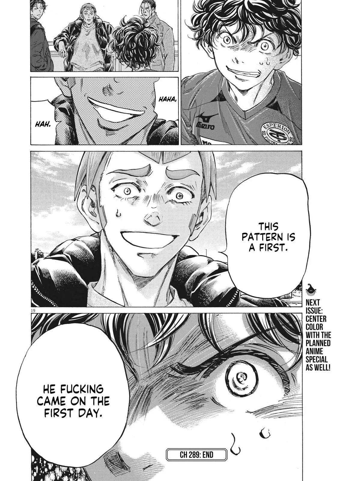 Ao Ashi Chapter 289 – Page 19