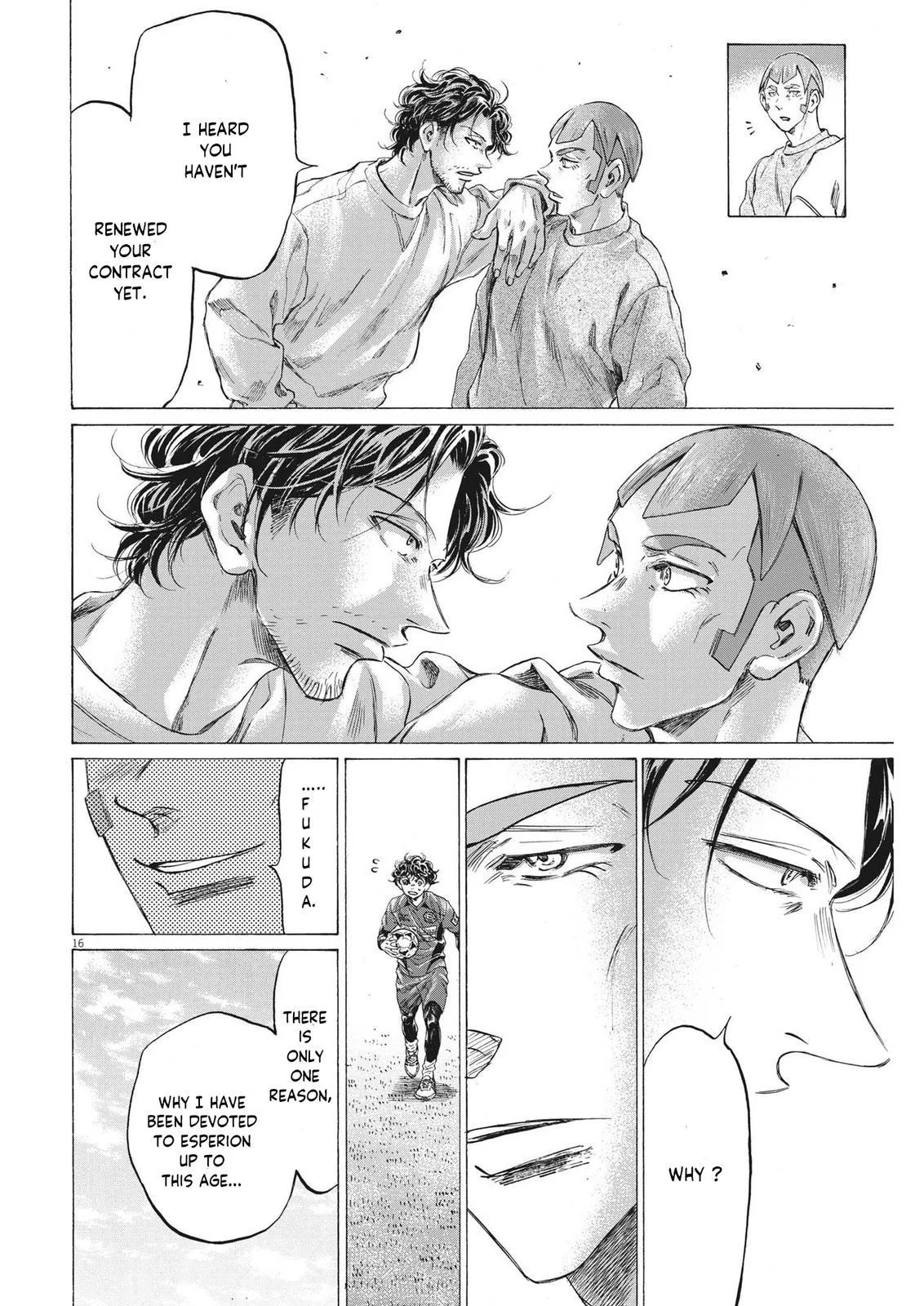 Ao Ashi Chapter 290 – Page 16