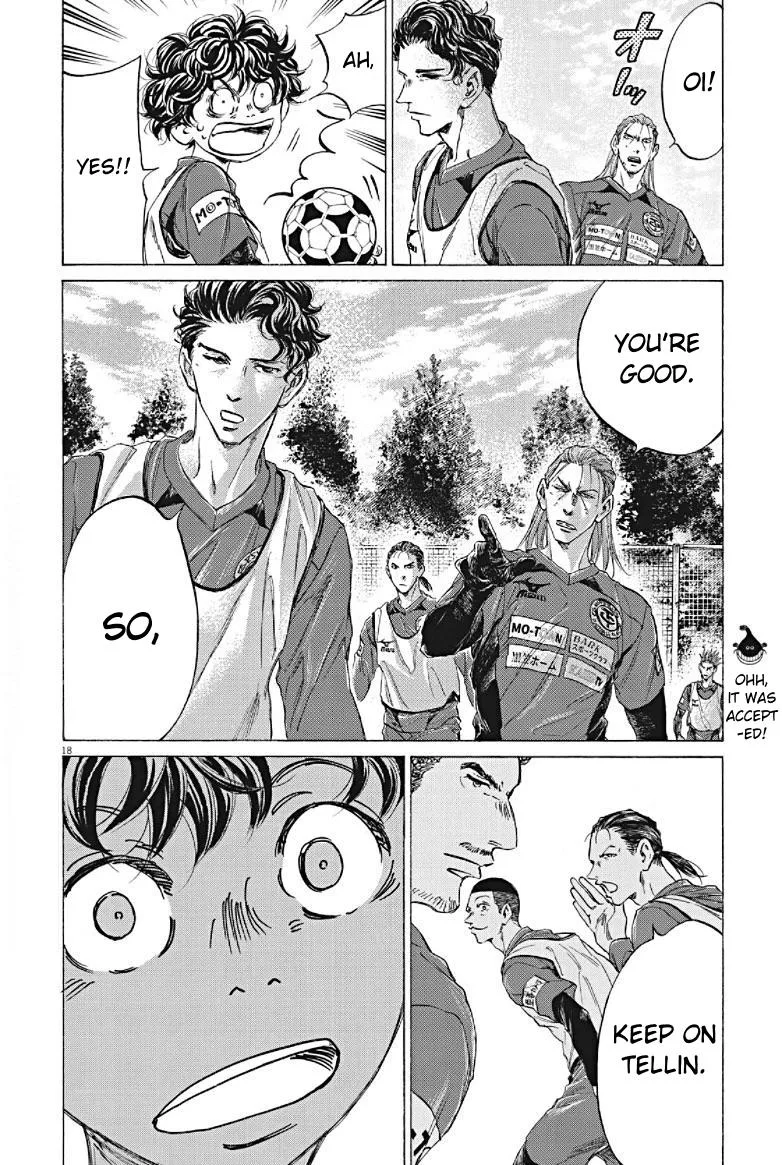 Ao Ashi Chapter 294 – Page 18