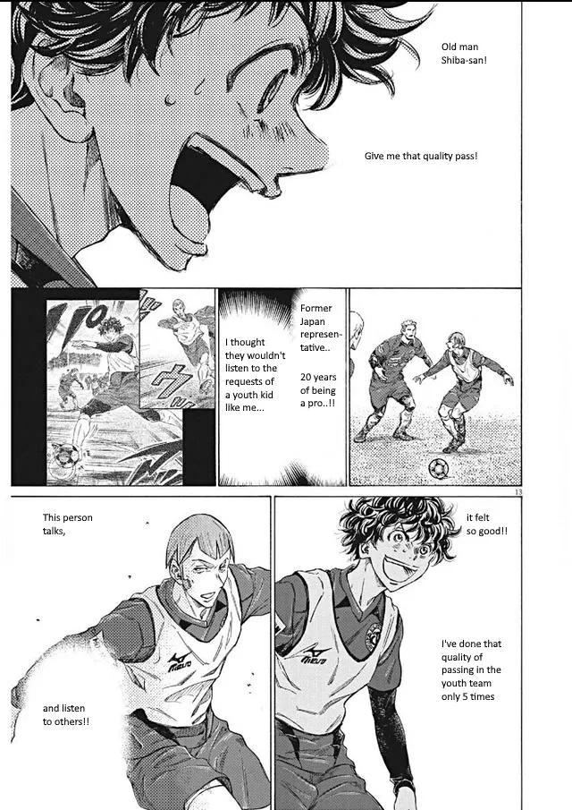 Ao Ashi Chapter 295 – Page 13