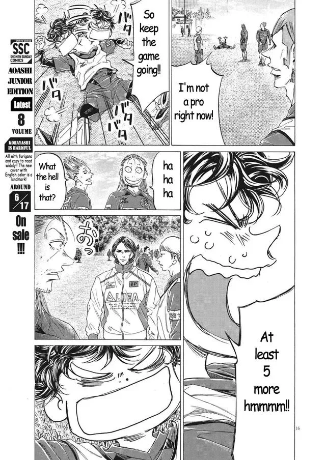 Ao Ashi Chapter 296 – Page 16
