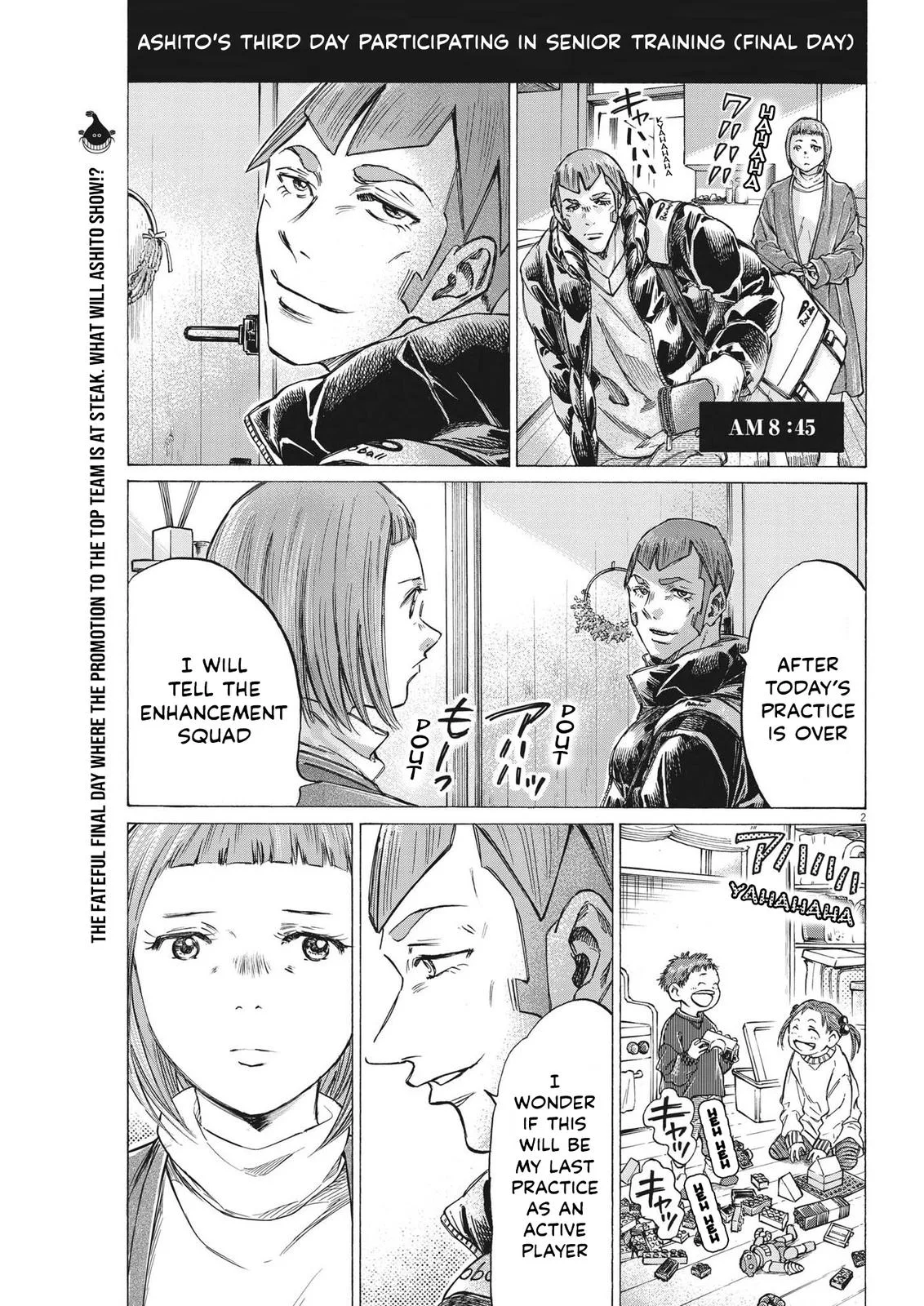 Ao Ashi Chapter 300 – Page 2