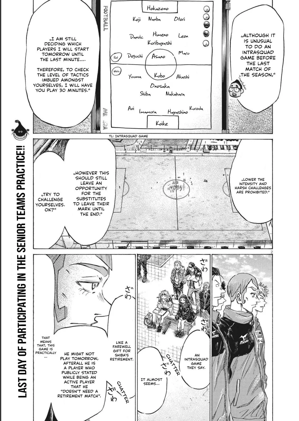Ao Ashi Chapter 301 – Page 2