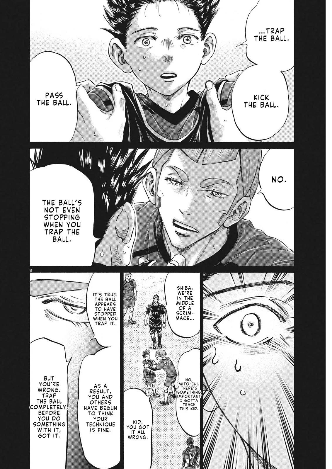 Ao Ashi Chapter 304 – Page 9