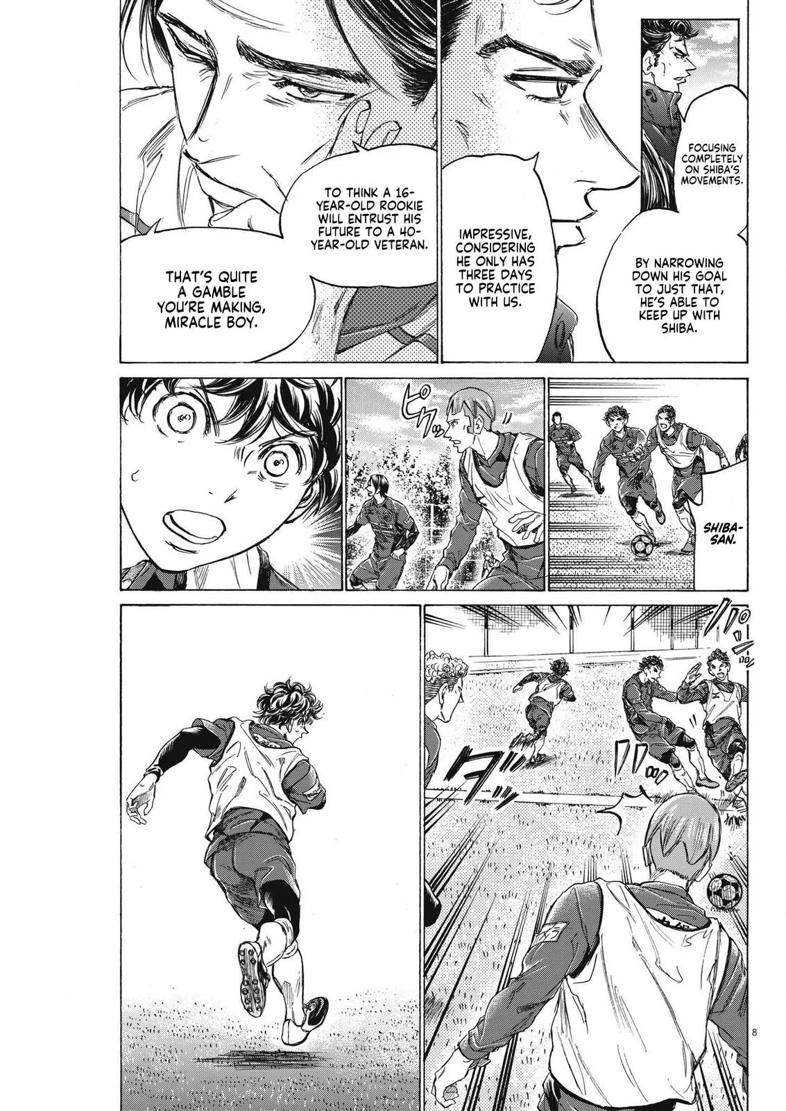 Ao Ashi Chapter 305 – Page 9