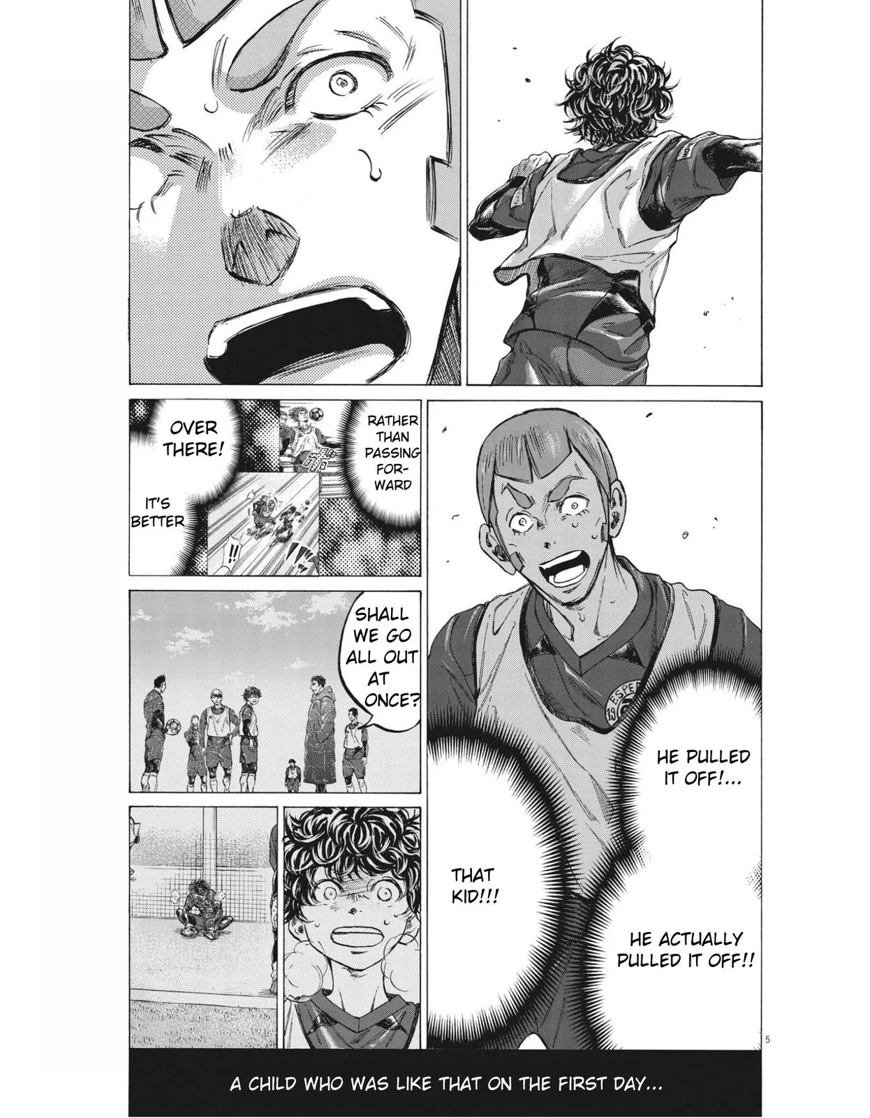 Ao Ashi Chapter 306 – Page 5