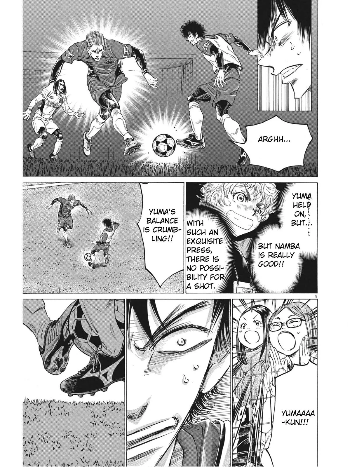 Ao Ashi Chapter 306 – Page 9