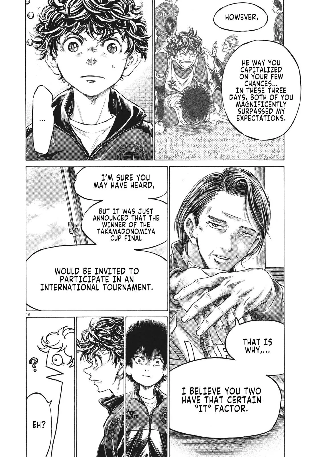 Ao Ashi Chapter 308 – Page 17