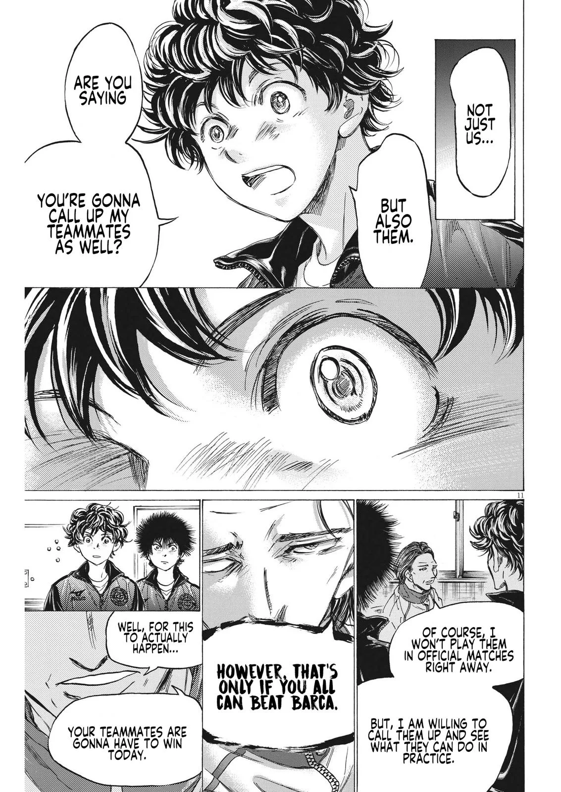 Ao Ashi Chapter 309 – Page 12