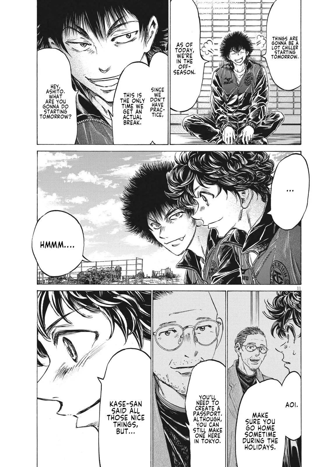 Ao Ashi Chapter 310 – Page 12