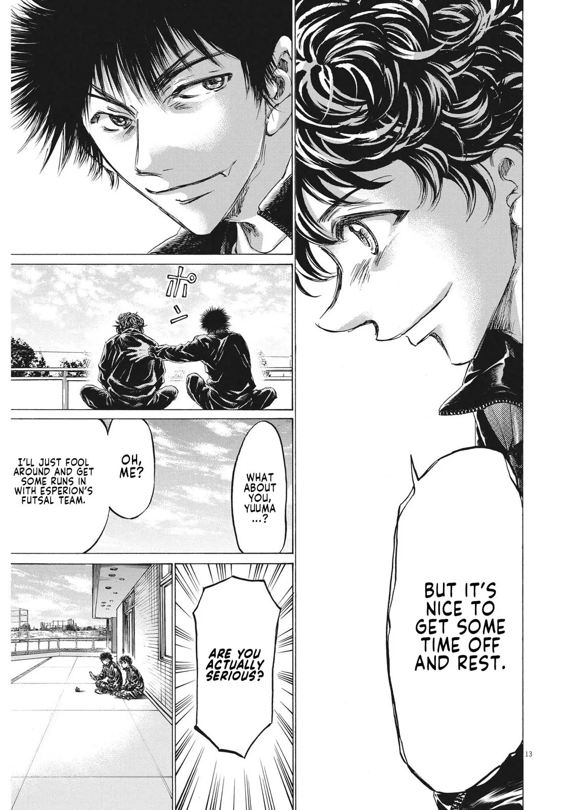 Ao Ashi Chapter 310 – Page 14