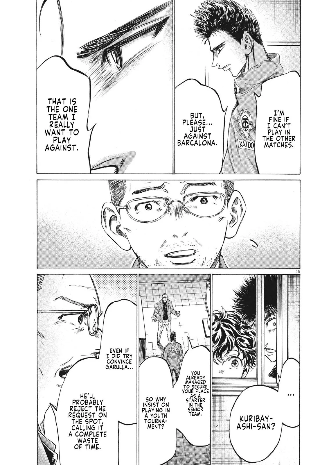 Ao Ashi Chapter 310 – Page 16