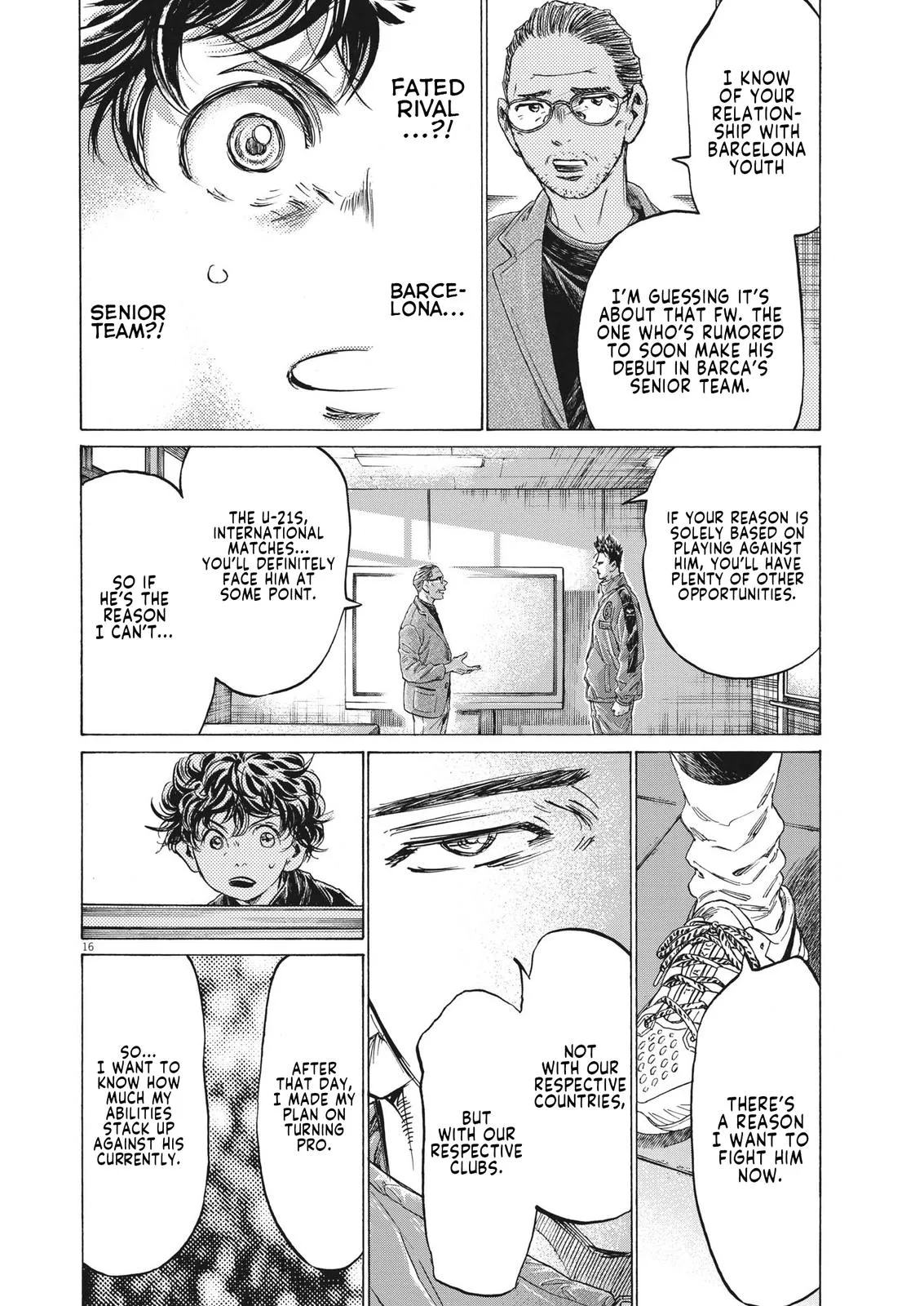 Ao Ashi Chapter 310 – Page 17