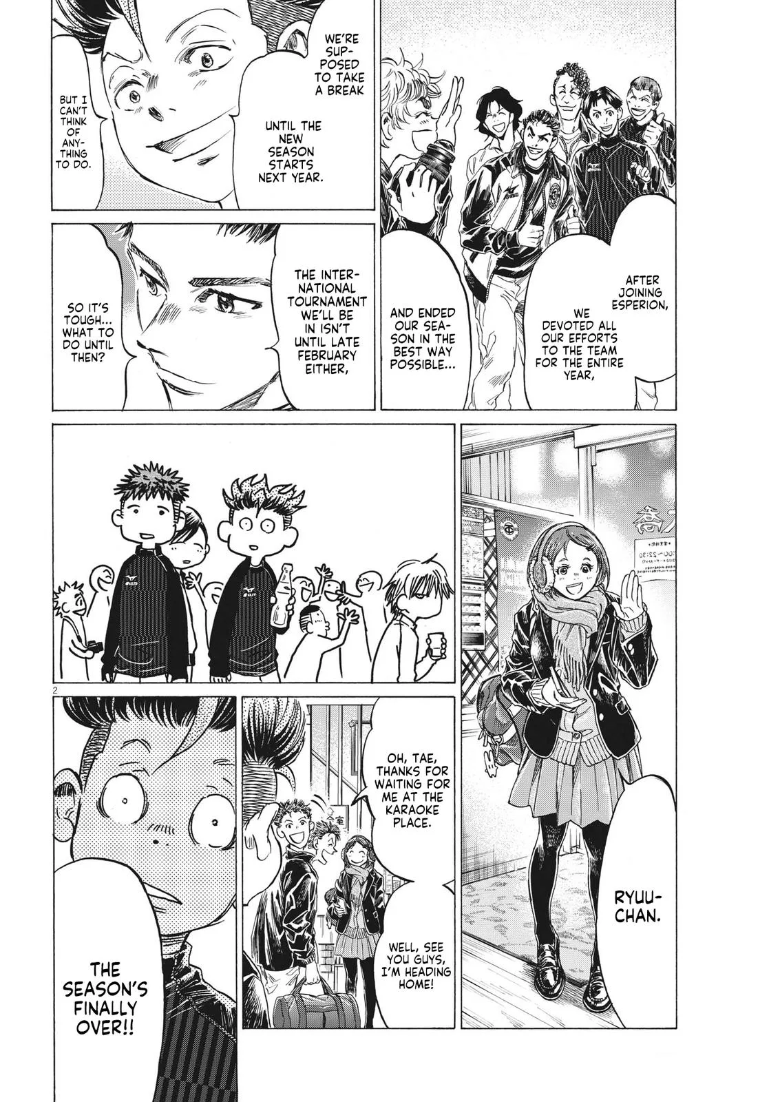 Ao Ashi Chapter 312 – Page 3