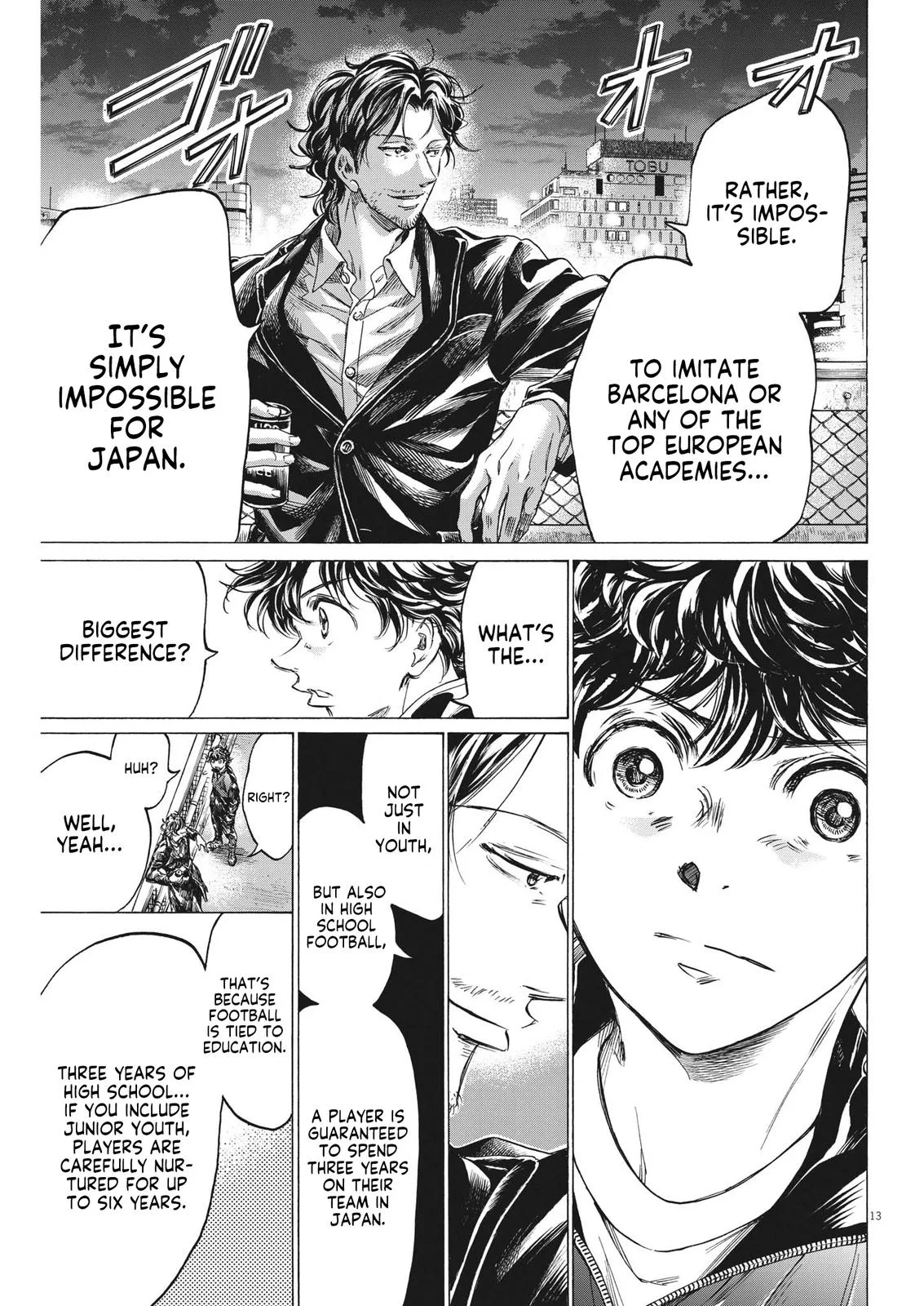 Ao Ashi Chapter 312 – Page 14