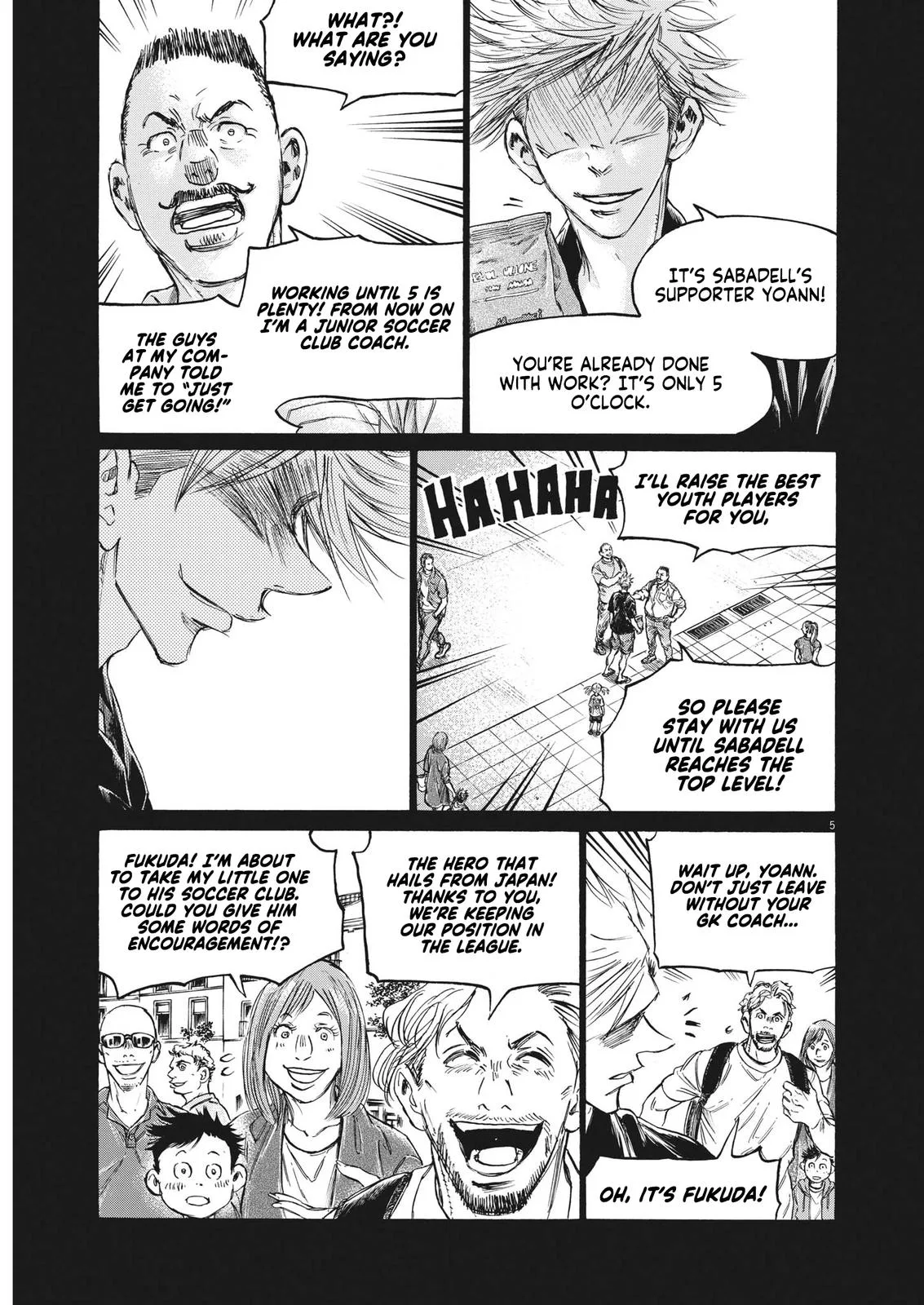 Ao Ashi Chapter 313 – Page 4
