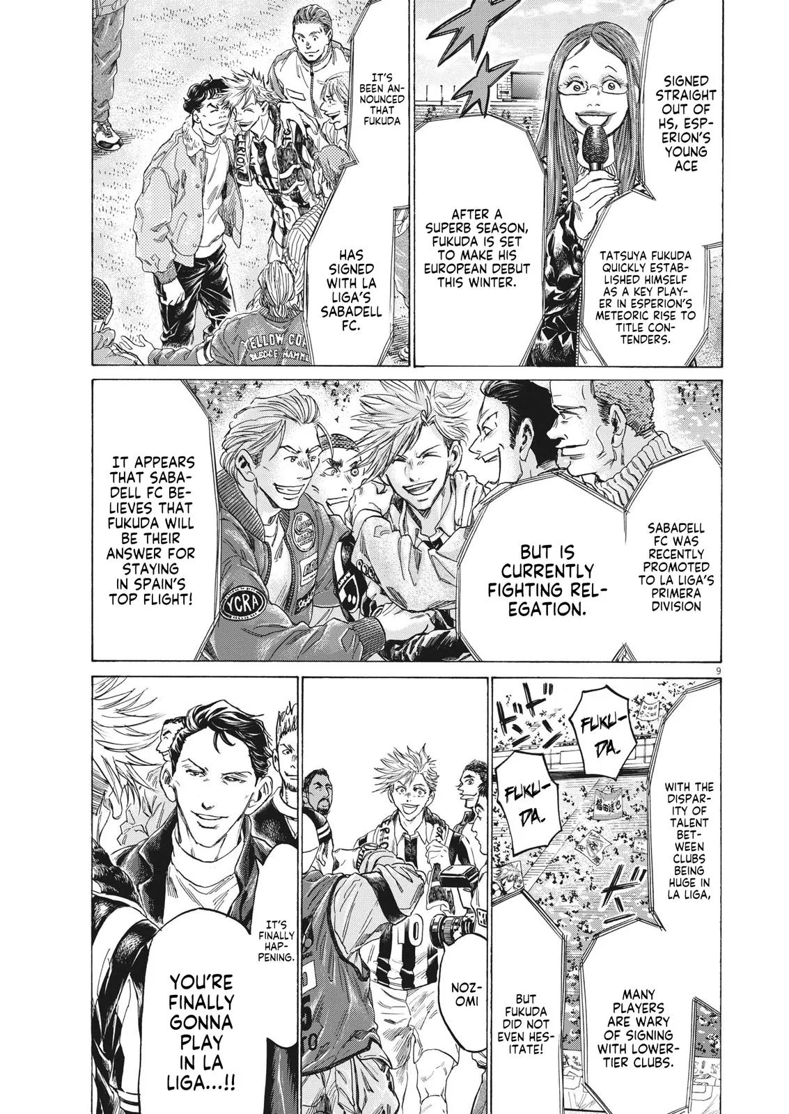 Ao Ashi Chapter 316 – Page 10