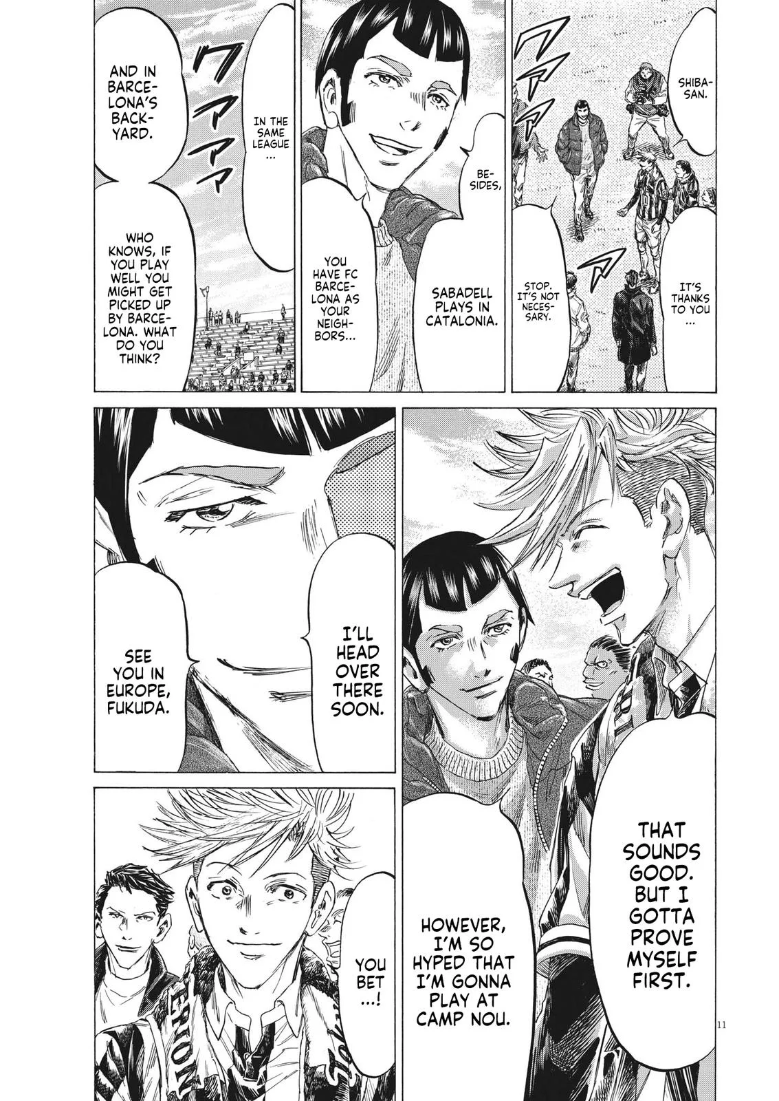 Ao Ashi Chapter 316 – Page 12