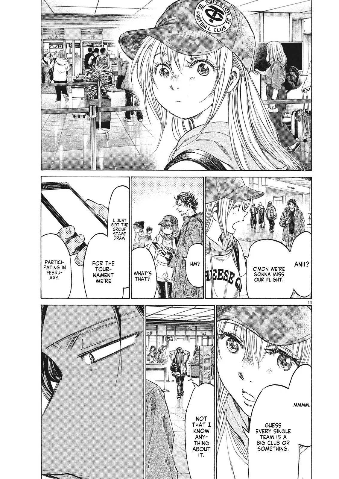 Ao Ashi Chapter 316 – Page 14