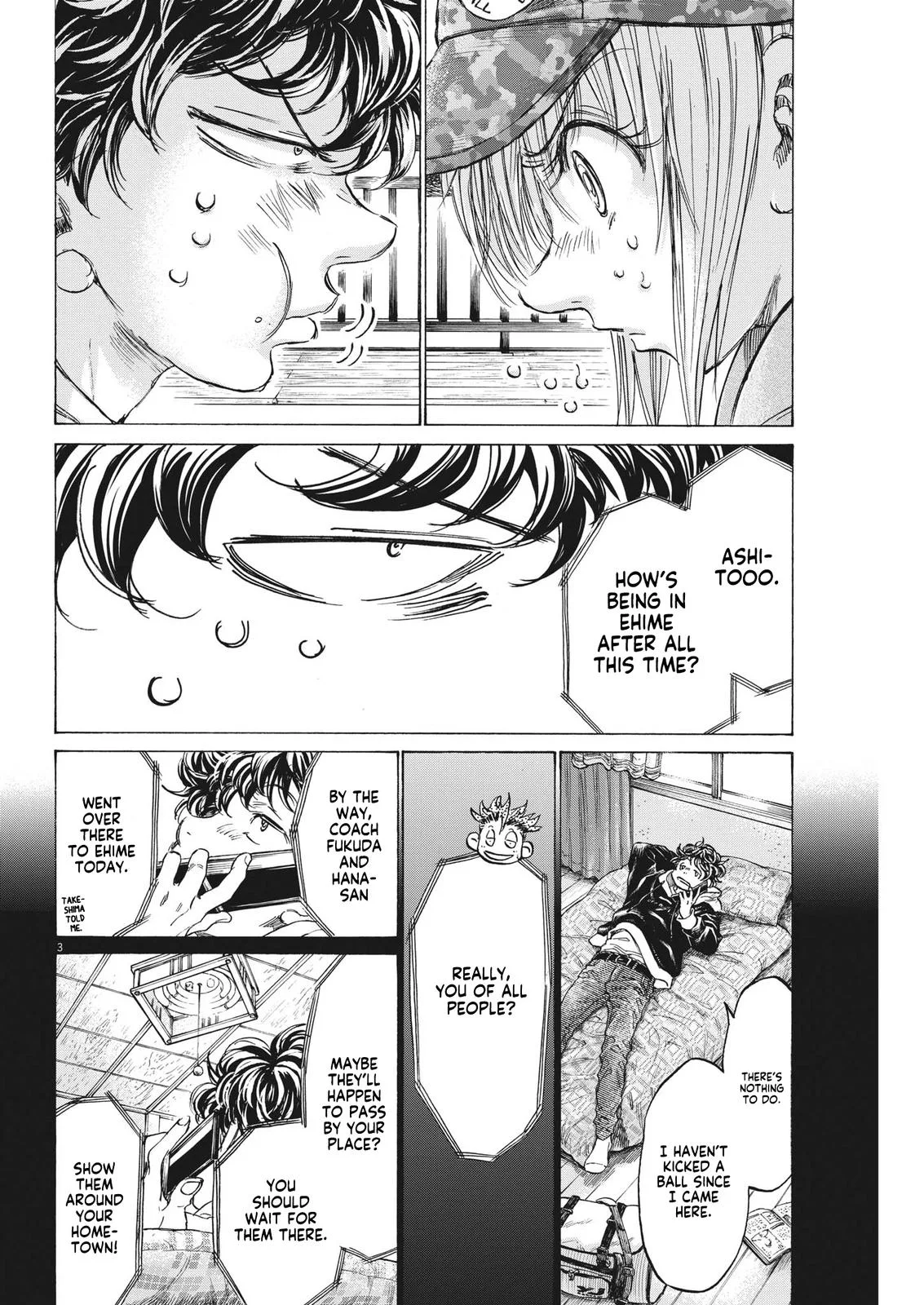 Ao Ashi Chapter 321 – Page 4