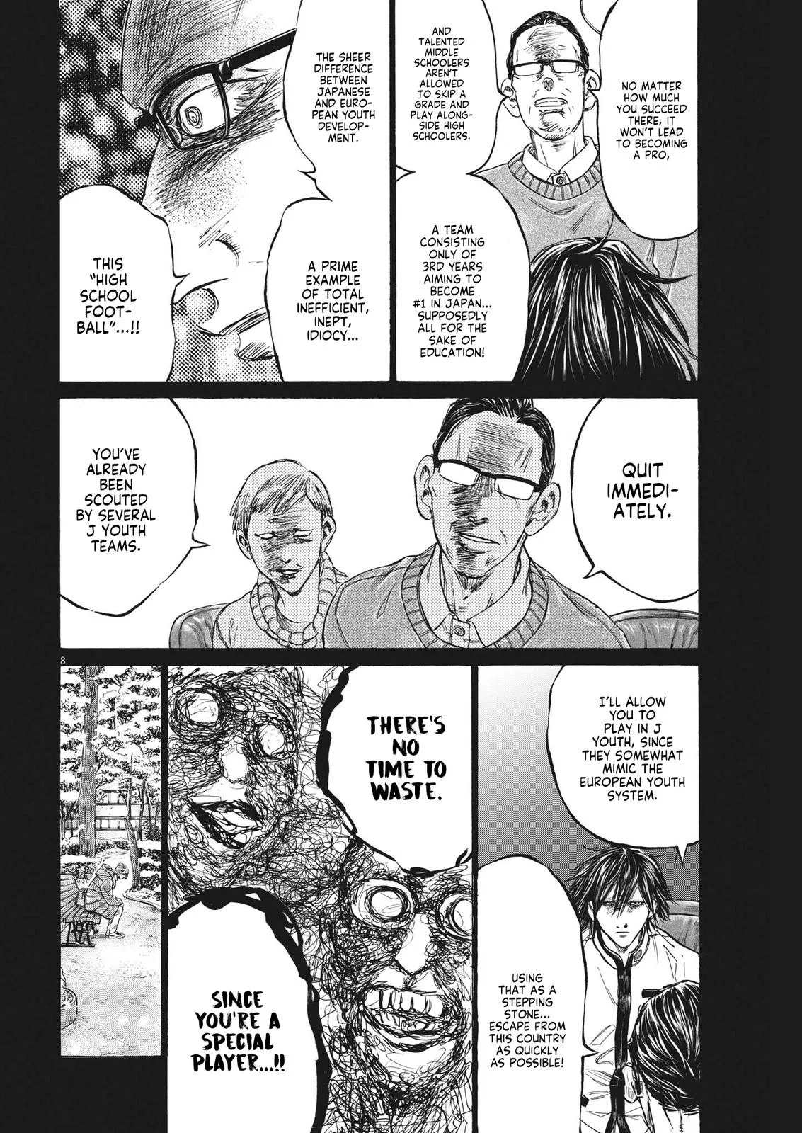 Ao Ashi Chapter 329 – Page 9