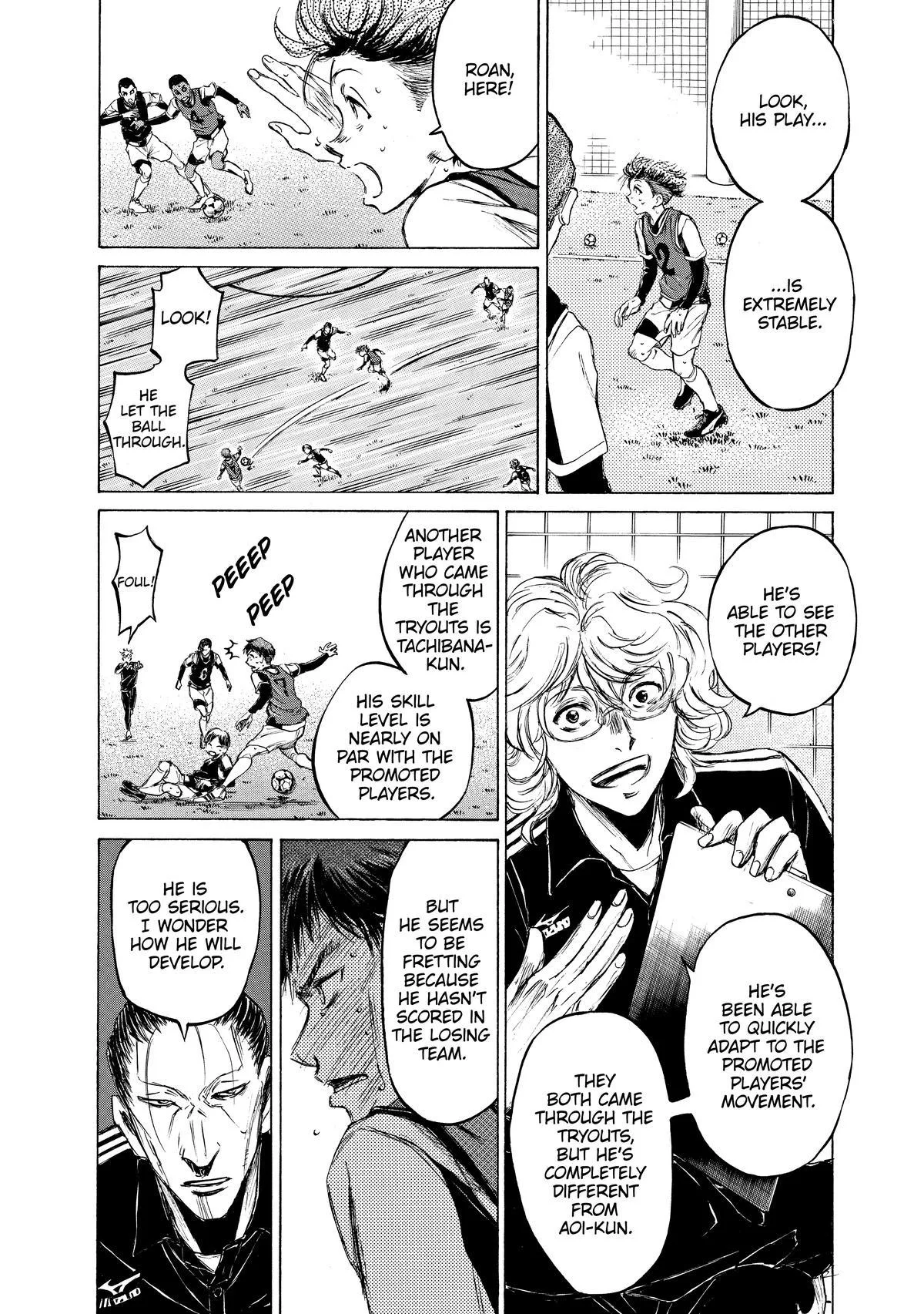 Ao Ashi Chapter 33 – Page 4
